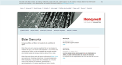 Desktop Screenshot of elster-iberconta.com